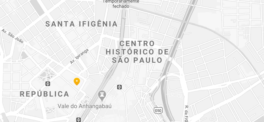 Mapa marcando o endereço em Rua Ali Perto, 25, São Paulo -  SP